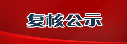复核公示